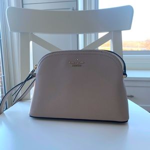 Kate Spade Spencer small dome cross body (true taupe)